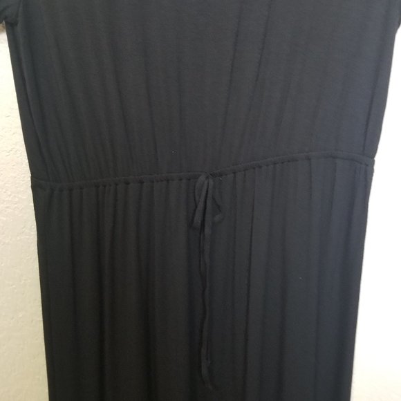Style & Co Short Sleeve Tie Waist Maxi Dress -S - Picture 8 of 9